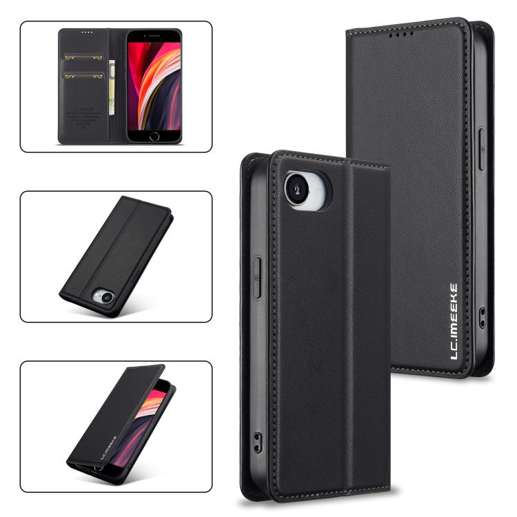 LC.IMEEKE L1 Series Frosted Fine Texture PU Phone Case, For iPhone 16e, For iPhone 16 Pro Max, For iPhone 16 Pro, For iPhone 16 Plus