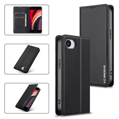 LC.IMEEKE L1 Series Frosted Fine Texture PU Phone Case, For iPhone 16e, For iPhone 16 Pro Max, For iPhone 16 Pro, For iPhone 16 Plus