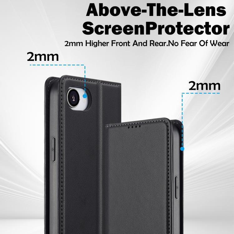 LC.IMEEKE L1 Series Frosted Fine Texture PU Phone Case, For iPhone 16e, For iPhone 16 Pro Max, For iPhone 16 Pro, For iPhone 16 Plus