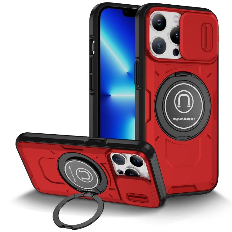 Sliding Camshield TPU Hybrid PC Magnetic Holder Phone Case, Series 1