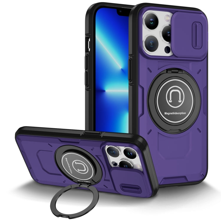 Sliding Camshield TPU Hybrid PC Magnetic Holder Phone Case, Series 1