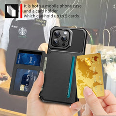 Magnetic Wallet Card Bag Leather Phone Case