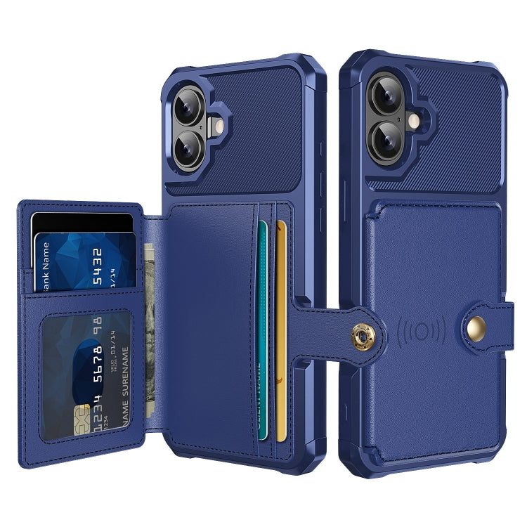 Magnetic Wallet Card Bag Leather Phone Case