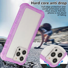 Transparent Matte TPU Hybrid PC 3-in-1 Phone Case, Series 1