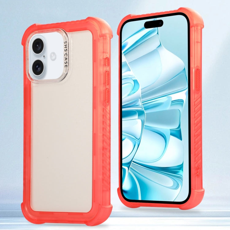 Transparent Matte TPU Hybrid PC 3-in-1 Phone Case, Series 1