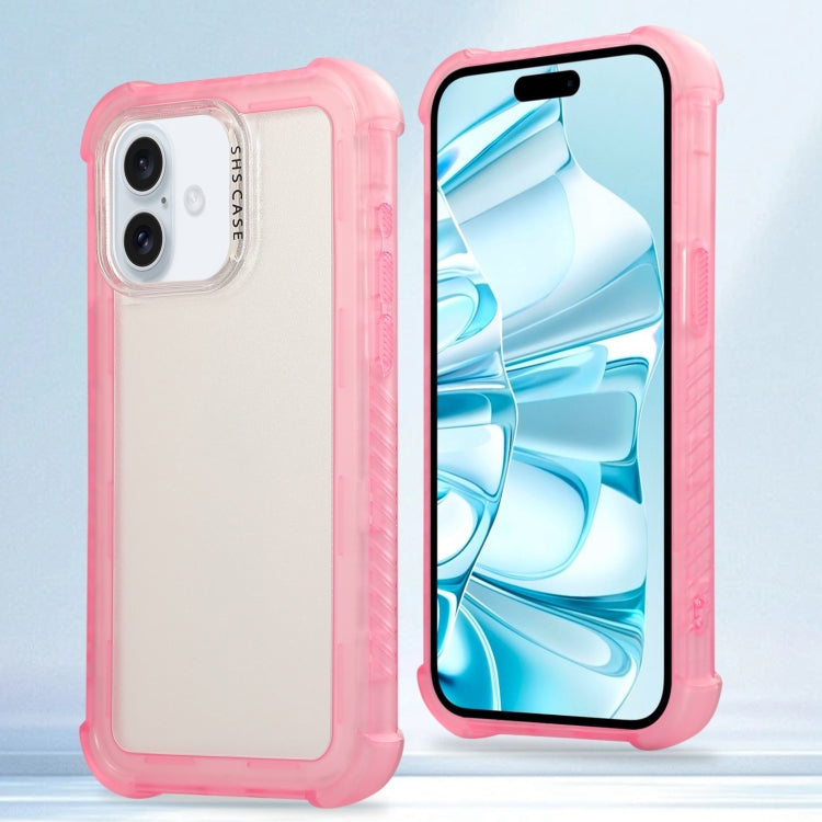 Transparent Matte TPU Hybrid PC 3-in-1 Phone Case, Series 1