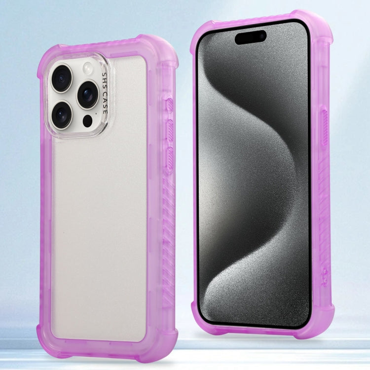 Transparent Matte TPU Hybrid PC 3-in-1 Phone Case, Series 1