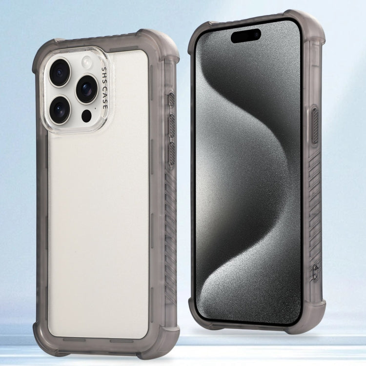 Transparent Matte TPU Hybrid PC 3-in-1 Phone Case, Series 1