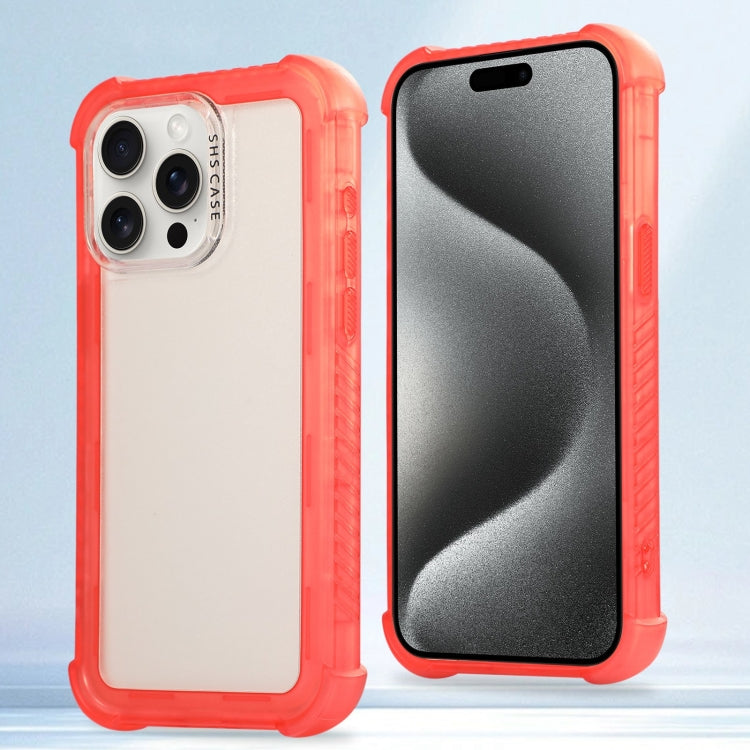 Transparent Matte TPU Hybrid PC 3-in-1 Phone Case, Series 1