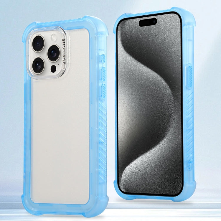 Transparent Matte TPU Hybrid PC 3-in-1 Phone Case, Series 1