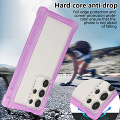 Transparent Matte TPU Hybrid PC 3-in-1 Phone Case