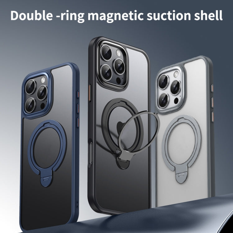 Double Ring MagSafe Magnetic Holder Phone Case