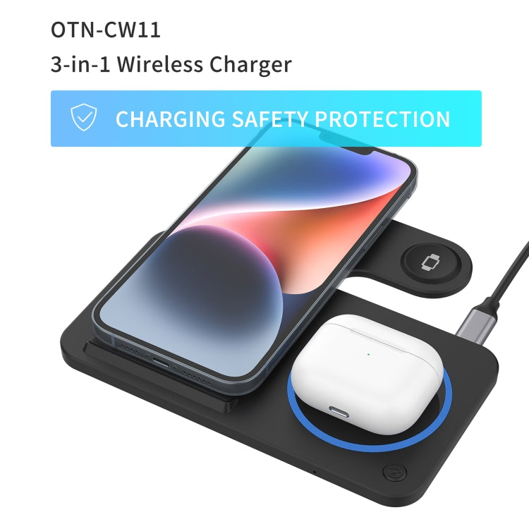 Onten CW11 3 in 1 Folding Wireless Charging