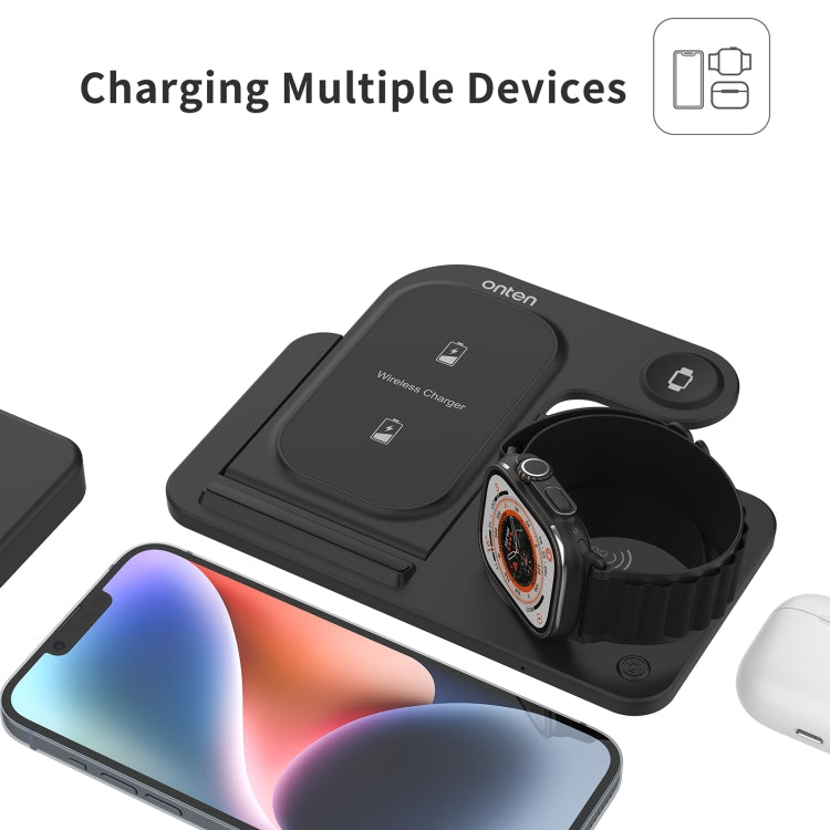 Onten CW11 3 in 1 Folding Wireless Charging