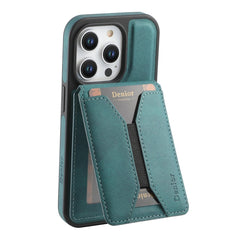 Denior D17 Skin Feel MagSafe Detachable Card Slot Phone Case, Series 1