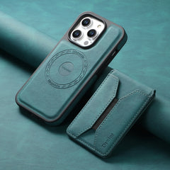 Denior D17 Skin Feel MagSafe Detachable Card Slot Phone Case, For iPhone 16 Pro Max, For iPhone 16 Pro, For iPhone 16 Plus, For iPhone 16, For iPhone 15 Pro Max, For iPhone 15 Pro, For iPhone 15 Plus / 14 Plus, For iPhone 15