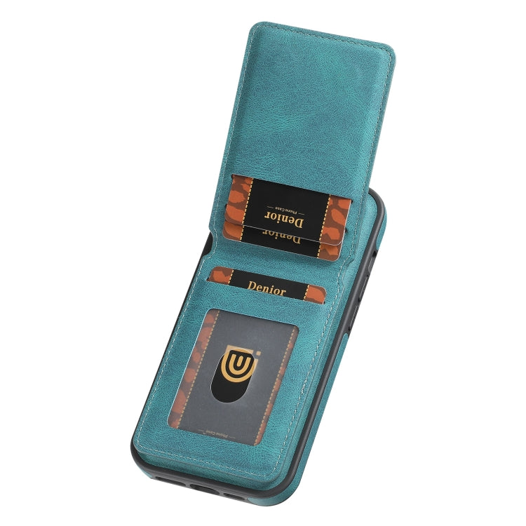 Denior D17 Skin Feel MagSafe Detachable Card Slot Phone Case, For iPhone 16 Pro Max, For iPhone 16 Pro, For iPhone 16 Plus, For iPhone 16, For iPhone 15 Pro Max, For iPhone 15 Pro, For iPhone 15 Plus / 14 Plus, For iPhone 15