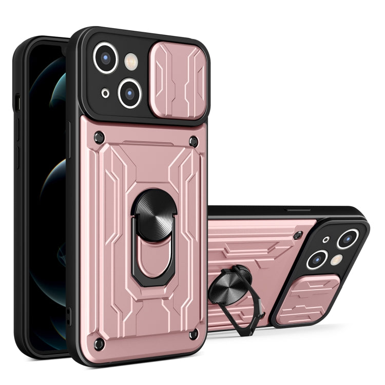 Sliding Camshield TPU+PC Phone Case with Card Slot, Series 1