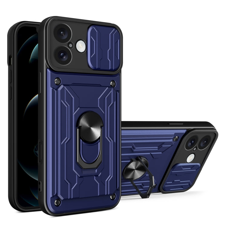 Sliding Camshield TPU+PC Phone Case with Card Slot, Series 1