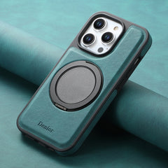Denior A14 Skin Feel Rotating Holder MagSafe Phone Case, For iPhone 14 / 13, For iPhone 14 Pro, For iPhone 14 Pro Max, For iPhone 13 Pro Max, For iPhone 13 Pro, For iPhone 12 / 12 Pro, For iPhone 12 Pro Max