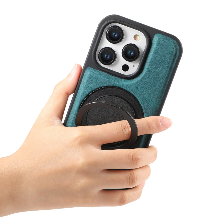 Denior A14 Skin Feel Rotating Holder MagSafe Phone Case, For iPhone 14 / 13, For iPhone 14 Pro, For iPhone 14 Pro Max, For iPhone 13 Pro Max, For iPhone 13 Pro, For iPhone 12 / 12 Pro, For iPhone 12 Pro Max