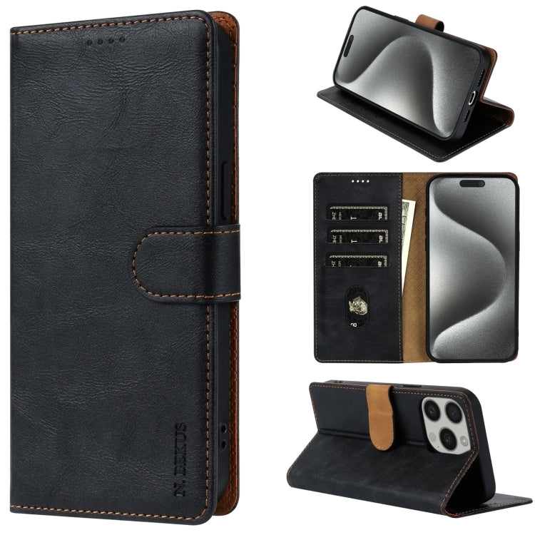 N.BEKUS CSJ-P1 Solid Color Leather Phone Case, Series 1