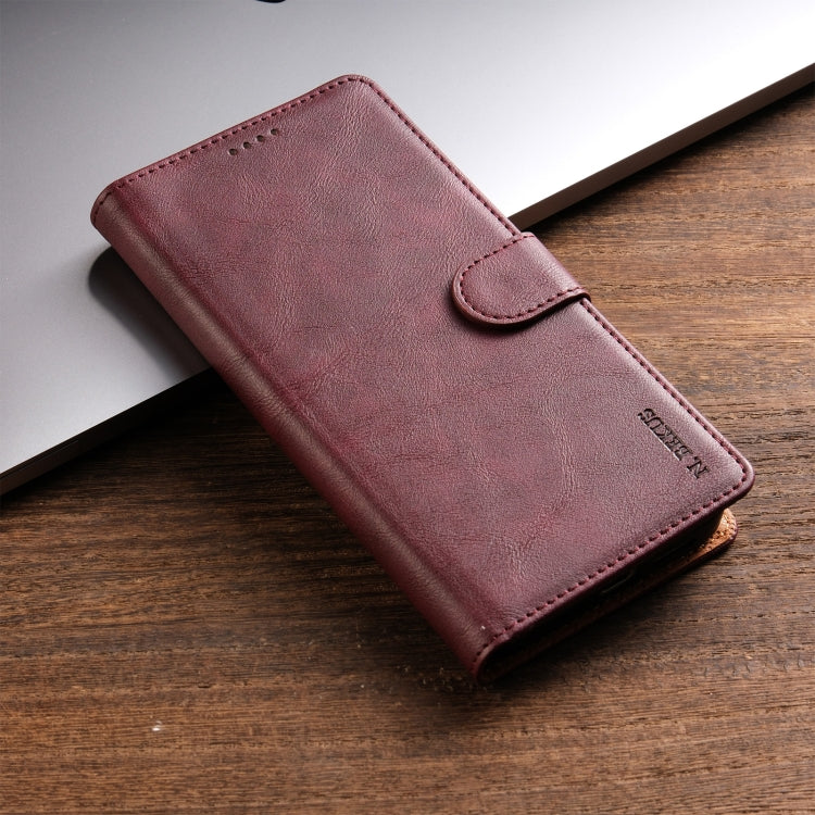 N.BEKUS CSJ-P1 Solid Color Leather Phone Case, Series 1