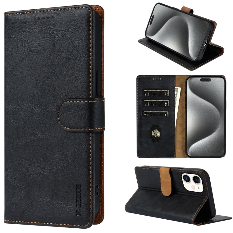 N.BEKUS CSJ-P1 Solid Color Leather Phone Case, Series 1