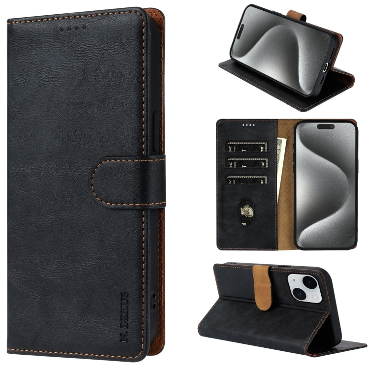 N.BEKUS CSJ-P1 Solid Color Leather Phone Case, Series 1