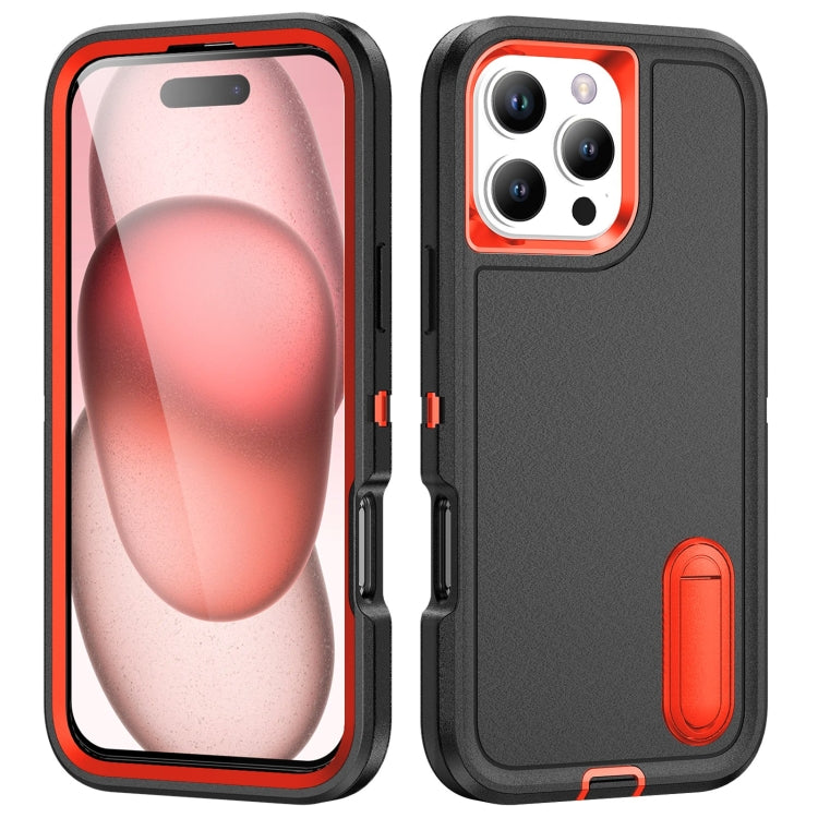 Rugged PC + Silicone Phone Case with Holder, Series 1