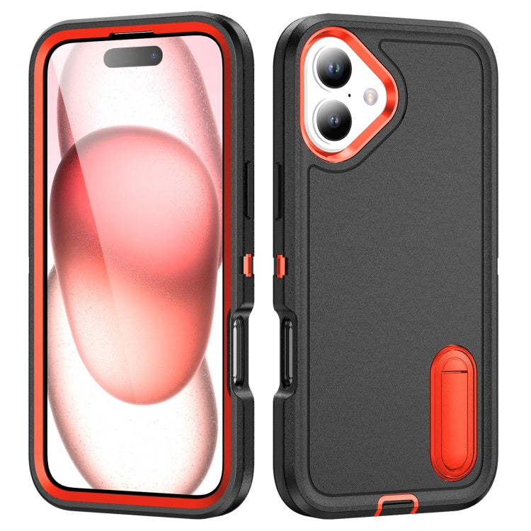 Rugged PC + Silicone Phone Case with Holder, Series 1