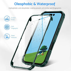 Double-sided Plastic Glass Phone Protective Case, Series 1