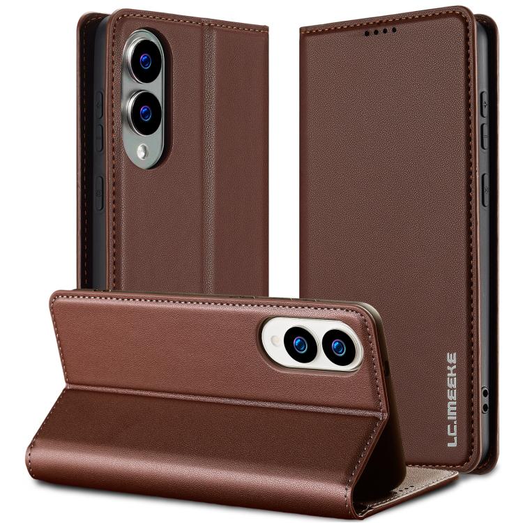 LC.IMEEKE L1 Series Frosted Fine Texture PU Phone Case, For Samsung Galaxy S25 Edge 5G, For Samsung Galaxy S25 5G, For Samsung Galaxy S25+ 5G, For Samsung Galaxy S25 Ultra 5G