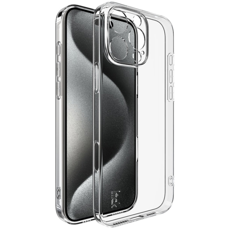 IMAK UX-5 Series Transparent TPU Phone Case, For iPhone 16 Pro Max, For iPhone 16 Pro, For iPhone 16