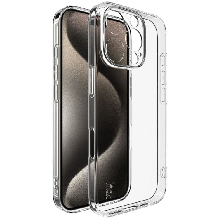 IMAK UX-5 Series Transparent TPU Phone Case, For iPhone 16 Pro Max, For iPhone 16 Pro, For iPhone 16