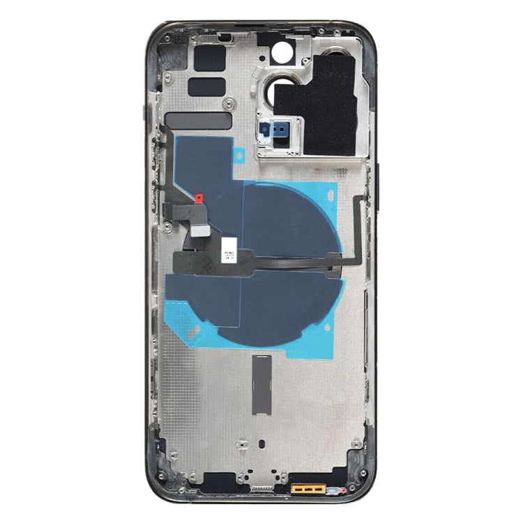 For iPhone 14 Pro Max Battery Back Cover with Power + Volume Flex Cable + Wireless Charging Module