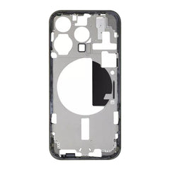 For iPhone 15 Pro Middle Frame Bezel Plate with Side Keys + Card Tray