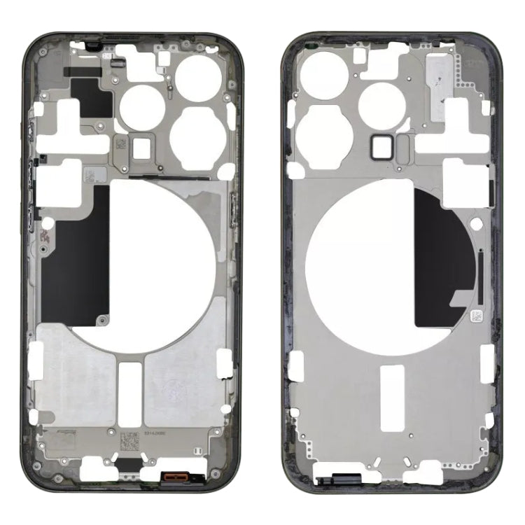 For iPhone 15 Pro Middle Frame Bezel Plate with Side Keys + Card Tray