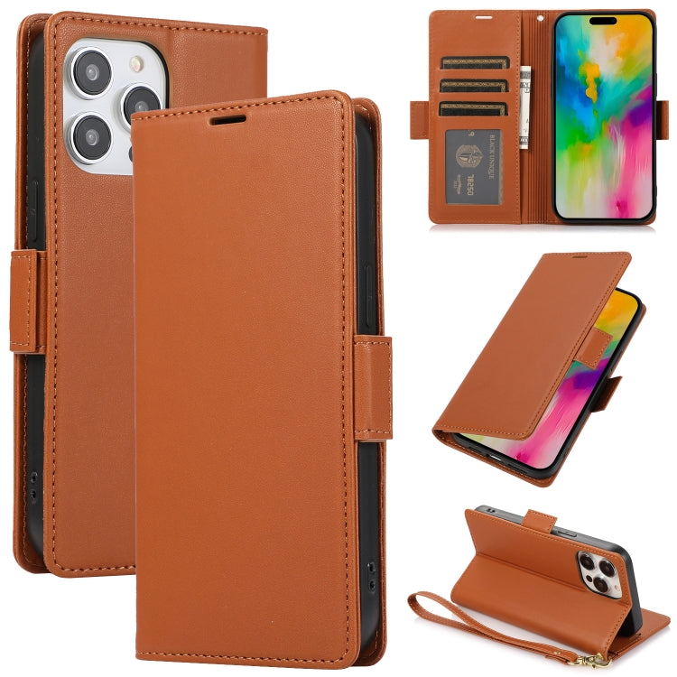 Side Buckle RFID Anti-theft Leather Phone Case, Series 1