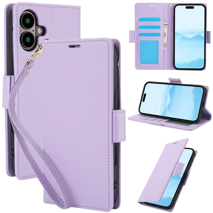 Side Buckle RFID Anti-theft Leather Phone Case, Series 1