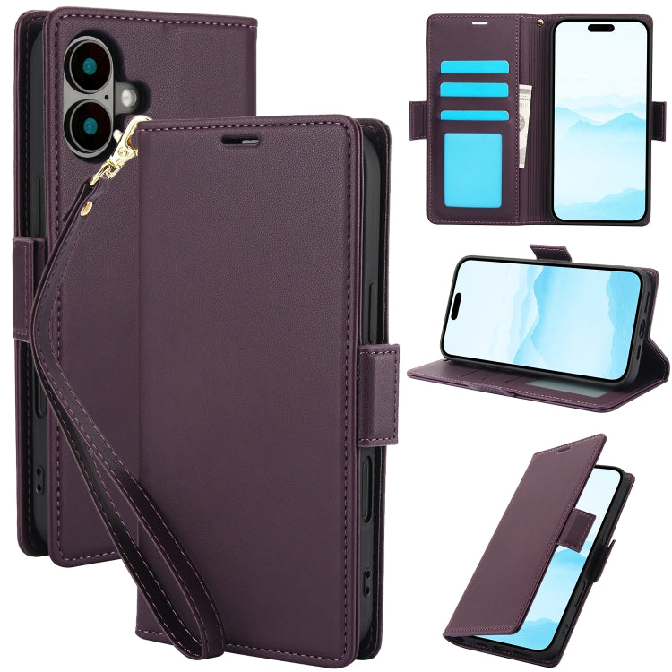 Side Buckle RFID Anti-theft Leather Phone Case, Series 1