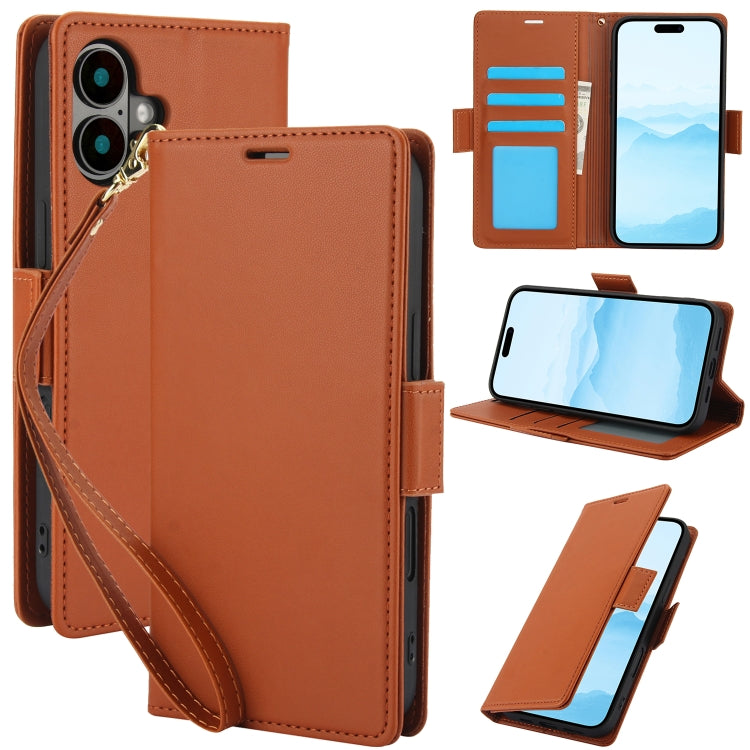 Side Buckle RFID Anti-theft Leather Phone Case, Series 1