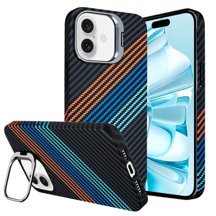 Carbon Fiber Lens Holder Phone Case