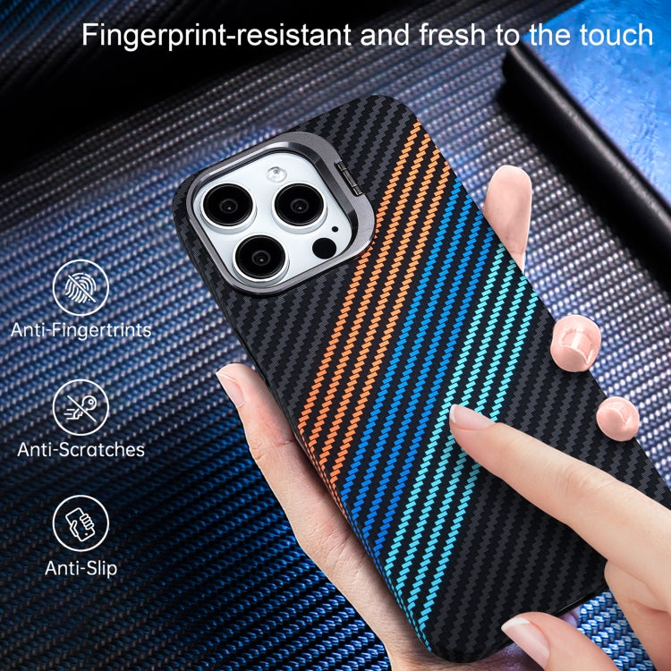 Carbon Fiber Lens Holder Phone Case