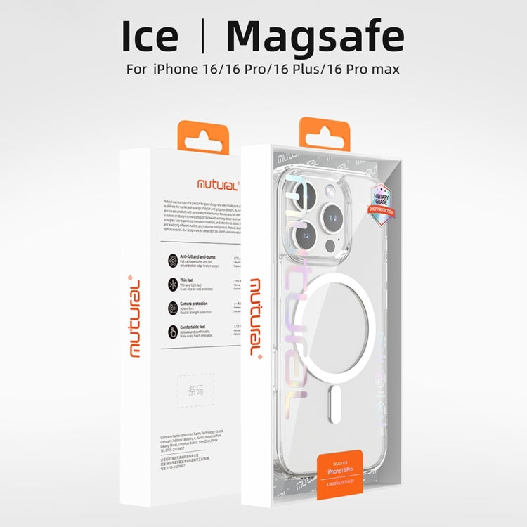 Mutural Ice Series MagSafe Magnetic TPU Phone Case