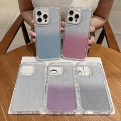 TPU + PC + Glitter Paper Full Coverage Phone Case, Series 1