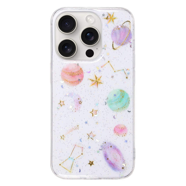 Cosmic Star Glitter Epoxy TPU Phone Case, Series 1