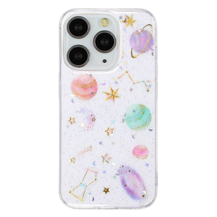 Cosmic Star Glitter Epoxy TPU Phone Case, Series 1