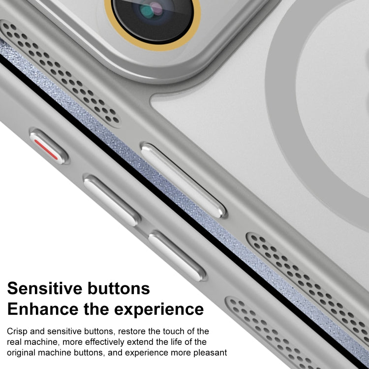 Side Cooling Skin Feel Frosted MagSafe Magnetic Phone Case, Series 1