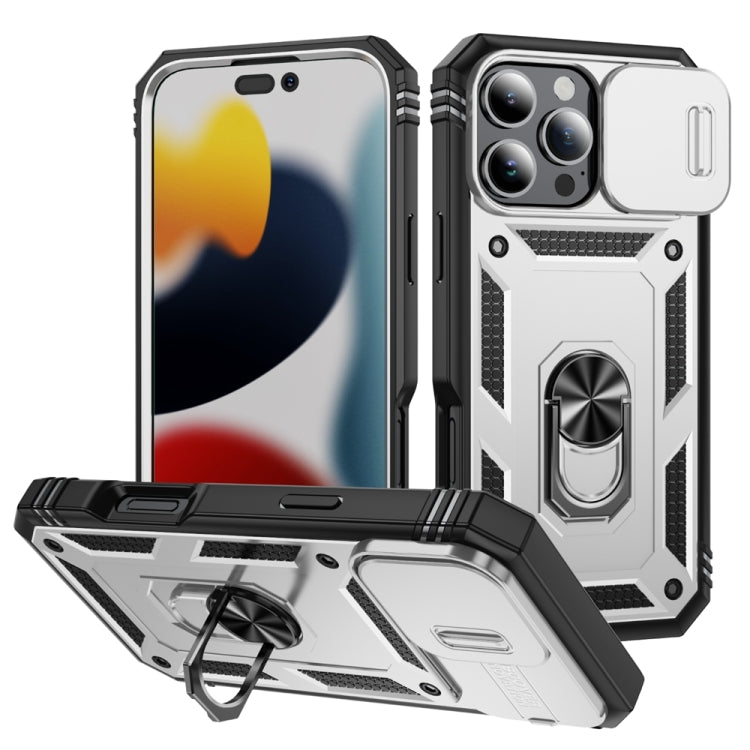 Sliding Camshield TPU + PC Phone Case with Holder, Series 1